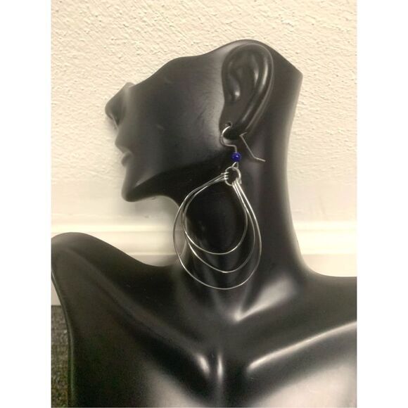 Layered Hoop Earrings  - Picture 1 of 3